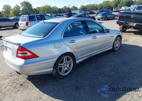 2006 Mercedes-Benz C 55 Amg from USA, damaged, VIN WDBRF76J06F740750
